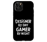 Designer by Day Gamer by Night Carcasa para iPhone 11 Pro