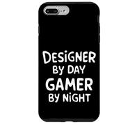 Designer by Day Gamer by Night Carcasa para iPhone 7 Plus/8 Plus