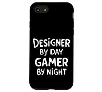 Designer by Day Gamer by Night Carcasa para iPhone SE (2020) / 7/8