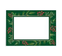 Designer Greetings, Boxed Season's Greetings - Portafotos (caja de 15 tarjetas y sobres en relieve)