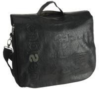 Designer Parfums Of London Solapa, Bolso Bandolera para Mujer, Negro, Talla única