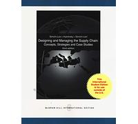 Designing and managing the supply chain: concepts, strategies and case studies. Con CD-ROM (Scienze)