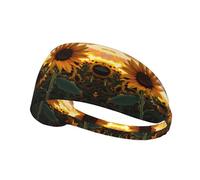 DesignName - Diadema deportiva elástica transpirable y absorbente del sudor, adecuada para ejercicio y fitness