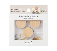 DESIGNPHIL 35497006 Midori, clip fotográfico de madera, natural