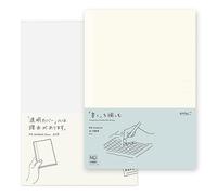 DESIGNPHIL Midori 15295006 - Cuaderno MD, A5, rayado gráfico + cubierta para cuaderno