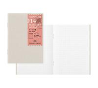 DESIGNPHIL Travelers Company 14405006 - Recambio para cuaderno de viajero, cuadriculado, 3 unidades, tamaño pasaporte