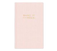 DesignWorks - Cuaderno de tela de tinta (7,25 x 29,8 cm), diseño de rayas