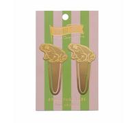 DesignWorks Ink Froget About It - Juego de 2 pestañas metálicas para páginas