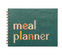DesignWorks Ink Planificador de comidas y lista de mercado de 8.5 x 6.5 pulgadas con 60 hojas, bloque de color