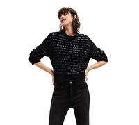 Desigual 2000black Jers_i Wonder 2000 Black Suéter, Negro, XL para Mujer