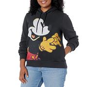 Desigual 2022gray Sweat_Mickey Vintag 2022 Gray Rental Sudadera, Negro, S para Mujer
