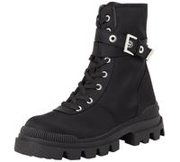 Desigual 4 Botas de Nailon para Mujer, Media, Moda, Negro, 37 EU