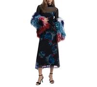 DESIGUAL ABITO LUNGO DONNA NERO