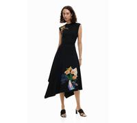 Desigual- Leyter Midi Dress- Dresses- Mujer- Negro- S- Leyter Midi Dress