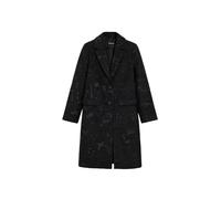 Desigual Abrigo de entretiempo antracita / negro L EUR