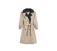 Desigual Abrigo de entretiempo beige / verde oscuro XS beige / verde oscuro