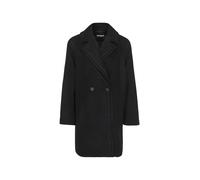 Desigual Abrigo para mujer de punto, Negro, M