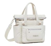 Desigual Accesorios Handbag, Accessories Nylon Hand Bag Mujeres, White, One Size