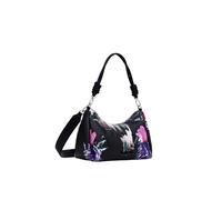 Desigual Accesorios PU Bolso de Mano, Mujer, Black, One Size