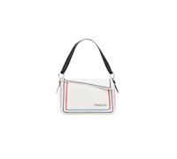 Desigual Accesorios PU Bolso de Mano, Mujer, White, One Size