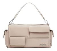 Desigual Accesorios PU Bolso de Mano, Mujer, White, One Size