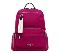 Desigual Accessories-Mochila de Nailon (tamaño Mediano), Nylon Backpack Medio Mujeres, Rojo, Einheitsgröße