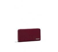 Desigual Accessories PU Long Wallet, Billetera Bi-Fold Mujer'S, Rojo, 24.5