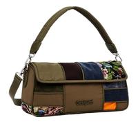 Desigual Accesorios Bolso de Mano de Tela, Mujer, Verde, Mittelgroß