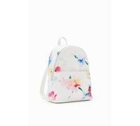 Desigual, BACK_LIQUIDFLOWER M Mujeres, Blanco, talla única