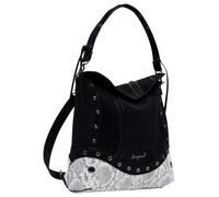 Desigual Back_Snake, Accessories PU Backpack Medium Unisex Adulto, Negro