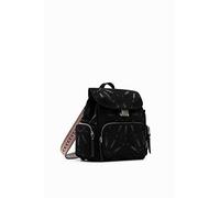 Desigual, Back_Summer Dandelion HA 2000 Mujeres, Negro, talla única