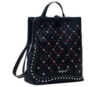 Desigual Back_Yankee, Accessories PU Backpack Mini Unisex Adulto, Negro, Medium