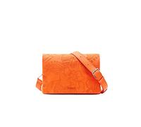 Desigual Bag_Alpha, Bolsa Alfa Dortmund Flap 7002, Color Naranja Mujeres, Talla única