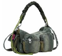 Desigual Bag_Bravo_Hybrid, Handbag Unisex Adulto, Verde, Talla única