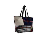 Desigual Bag_cucos Patch 5000 Marina, Navy Mujeres, Azul, Einheitsgröße