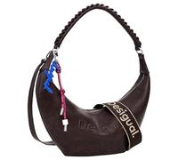 Desigual Bag_Half Logo, ACROSSBODYBAG Unisex Adulto, marrón