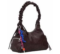 Desigual Bag_Half Logo, Handbag Unisex Adulto, Brown, One Size