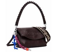 Desigual Bag_Half Logo TROKEL, ACROSSBODYBAG Unisex Adulto, marrón