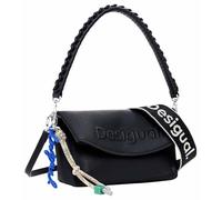 Desigual Bag_Half Logo TROKEL BLA, ACROSSBODYBAG Unisex Adulto, Negro