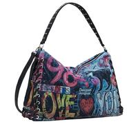 Desigual Bag_Pizzicato, Shoulder Unisex Adulto, Acabados de Material:, One Size