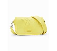 Desigual Bandolera S estrella de mujer. Amarillo Talla única