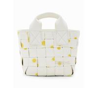 Desigual Bols_New Splatter Vald, Accessories PU Across Body Bag Mujeres, Amarillo, Talla única