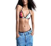 Desigual Bikini Parte de Arriba de la colección Mujer, Negro, S