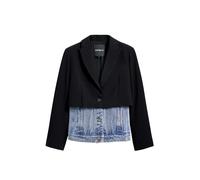 Desigual Blazer azul / negro, Talla 38
