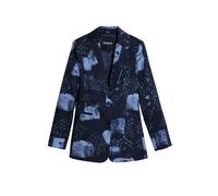 Desigual Blazer azul / negro, Talla 38