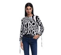 Desigual BLUS_Dione T-Shirt, Negro, L Women's