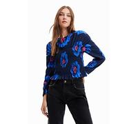Desigual Blus_Martina 5001 Marine Blouse, Azul, XL para Mujer