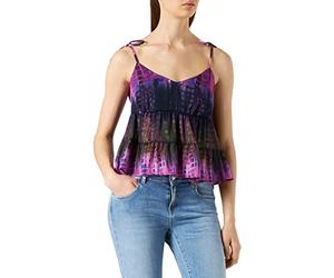 Desigual Blus_Shell, Rojo, M Mujeres