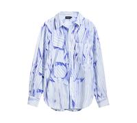 Desigual Blusa azul / blanco S azul / blanco