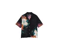 Desigual Blusa verde / naranja / negro / blanco XL verde / naranja / negro / blanco